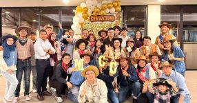 Annual Dinner Group Photo of AI Company in Malaysia: MC Crenergy